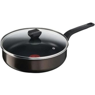 T-fal Sart&eacute;n Antiadherente De 26 Cm Con Tapa - B5543302 Tefal