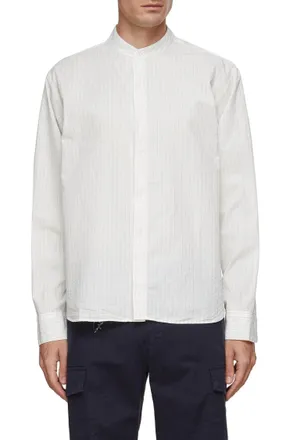 Orlebar Brown Dekker Pinstripe Shirt In White