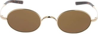 Saint Laurent 948 T Zonnebril - unisex - Accessoires - Geel - Maat: ONE Size Nylon