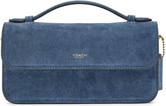Coach Elora Suede Cross-body bag - Denim - One Size