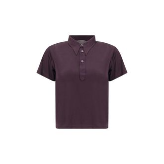 Maison Margiela Multicolor Viscose Polo Womens Shirt