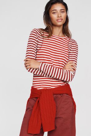 Pilcro Teddy Cotton Modal Tissue Tee