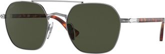 Persol PO2483S 513/31 Mens Sunglasses Grey Size 52
