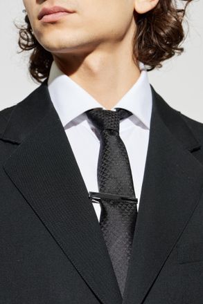 Lanvin Tie Clip, Mens, Silver