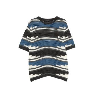 Daily Paper Clothing Striped Knit Sweater