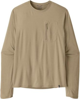 Patagonia L/S Cap Cool Sun Shirt Funktionsshirt f&uuml;r Herren | beige
