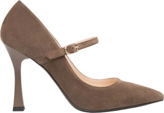 Nero Giardini Mary Jane in camoscio - - Shoes - Donna - Marrone - 37 EU