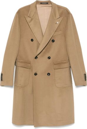 Tagliatore Cappotto doppiopetto in lana - Marrone