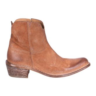 Moma Cowboy Boots, female, Brown, Size: 7 1/2 US Tronchetto Dallas