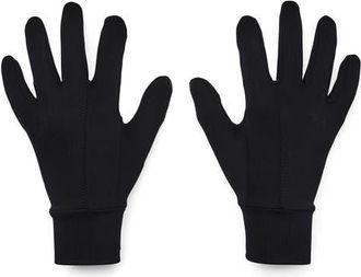 Under Armour Storm Liner Gloves in Black //Jet Gray at Nordstrom, Size Medium