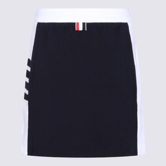 Thom Browne Womens Skirts Navy _100 % Co