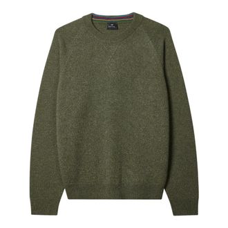 Paul Smith Rondgebreide trui - Heren - Truien - Groen - Maat: L
