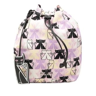 Miu Miu Pre-owned Canvas Pouch - Pre-owned - Mujer - Multicolor - ONE SIZE