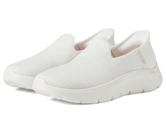 Skechers Go Walk Flex Relish Hands Free Slip-Ins Womens Shoes Off-White : 10.5 B - Medium, Textile/Synthetic