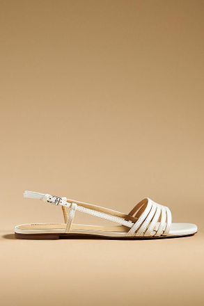 Reformation Millie Lattice Flat Sandals