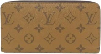 Louis Vuitton Pre-owned Wallets, male, Brown, Size: ONE SIZE Pre-owned Long wallet (bi-fold)