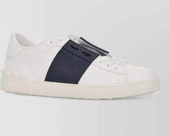 Valentino Garavani leather lace-up sneakers