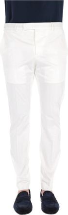 Pantaloni Torino Dieci Broeken - Heren - Slim Fit Broeken - Wit - XL - Katoen - Broeken