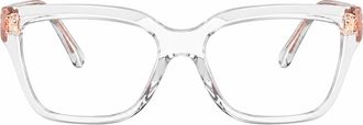 Michael Kors BIRMINGHAM MK 4117U 3015 54mm Womens Rectangle Eyeglasses 54mm
