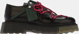 Off-white Mens Off White Churches Burwood Phase 2 Shoes in black green Leather - Size UK 10