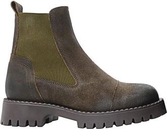 Ten Points Penny Chelsea Suede Boots Freizeitstiefel f&uuml;r Damen | grau