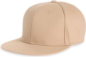 Open Edit Flat Brim Hat in Tan at Nordstrom