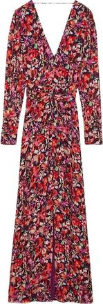 Patrizia Pepe Viscose Jurk - Dames - Maxi kleedjes - Rood - S - Kleedjes