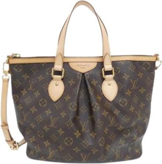 Louis Vuitton Pre-owned Handbags, female, Brown, Size: ONE SIZE Pre-owned Vintage Canvas Handbag
