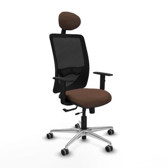 Piqueras y Crespo Silla De Oficina Piqueras Y Crespo Zulema Negro Espuma Alta Densidad