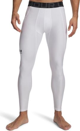 Under Armour HeatGear Leggings in 100 White at Nordstrom, Size Xx-Large