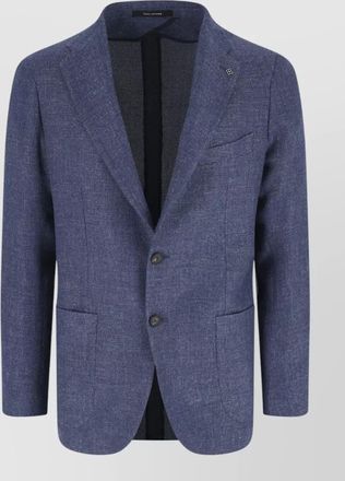 Tagliatore mens blazer notch lapel front pockets