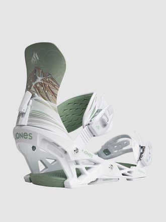 Jones Snowboards Aurora 2025 Snowboard-Bindung white art