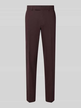 Cinque Straight Fit Hose mit Schurwoll-Anteil Modell Totti in Bordeaux, Gr&ouml;&szlig;e 102