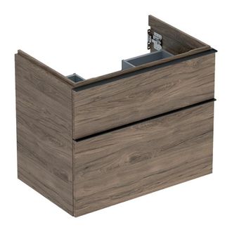 Keramag Geberit Icon Mueble Bajo Lavabo, 2 Cajones, 74x61,5x47,6 Cm