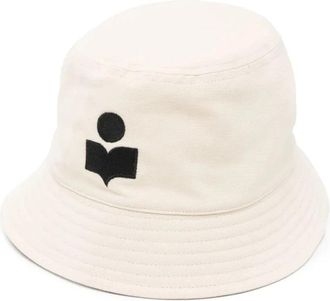 Isabel Marant Chapeau Ecru/Black Ecbk - Dames - Hoeden - Beige - 57 CM - Accessoires