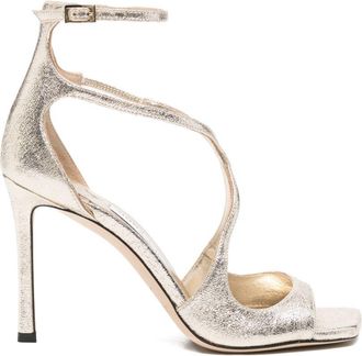 Jimmy Choo London Azia leren sandalen met hak