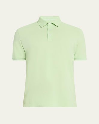 Fedeli Mens Pique Polo Shirt