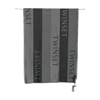 Twinset Scarves - Accessories - Mujer - Negro - ONE SIZE