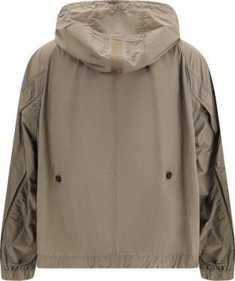 Parajumpers Womens Itoha Hooded Jacket Olive Brown