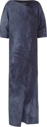 Cortana Isla Dress - Dames - Maxi kleedjes - Blauw - S - Katoen - Kleedjes