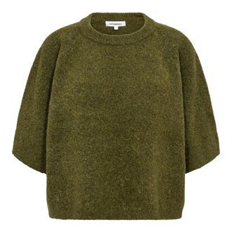 Co'Couture KailaCC SS Knit - Dames - Truien - Groen - Maat: XS Wol
