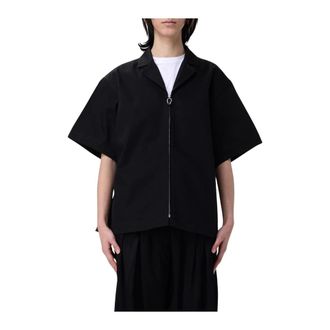 Jil Sander Short Sleeve ZipUp Shirt