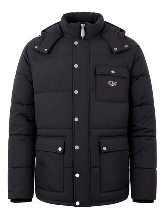 Philipp Plein hooded-puffer jacket - Black