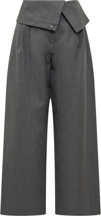 J.W.Anderson Grey Wide Leg Flat Front Pants