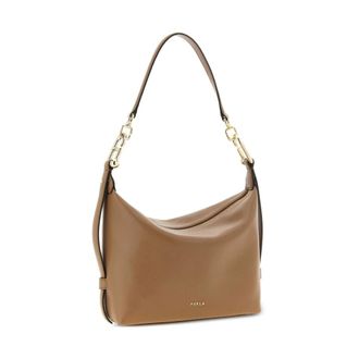 Furla Shoulder Bags, female, Brown, Size: ONE SIZE Tonie Mini Hobo