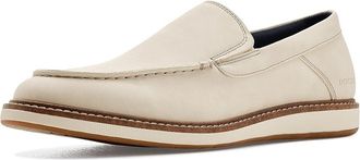 Dockers Harmon Mens Slip on Shoes White : 10.5 D - Medium, Leather/Suede