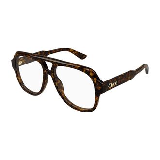 Chlo&eacute; Glasses, female, Brown, 56 MM, Brown Optical Frames Stylish and Comfortable