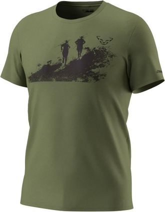 Dynafit Graphic Cotton S/S Tee T-Shirt f&uuml;r Herren | oliv