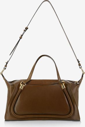 Chloé Hand- und Schultertasche aus glänzendem Leder Paraty 24