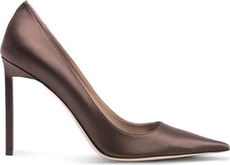 Tom Ford Schoenen, Dames, Bruin, 40 EU, Bruine puntige neus stilettohak